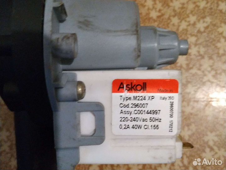 Насос сливной Askol M224 XP для стиральных машин