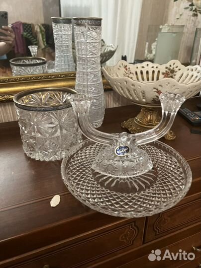 Хрусталь ваза