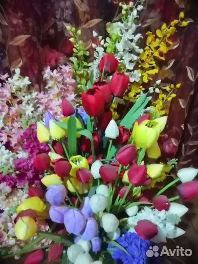 Букет из искусственных цветов