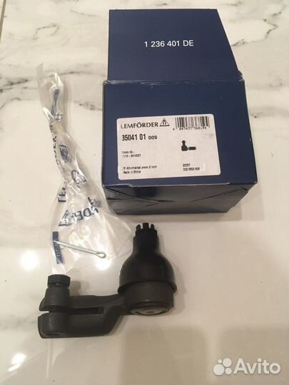 Наконечник рулевой тяги левый Lemforder