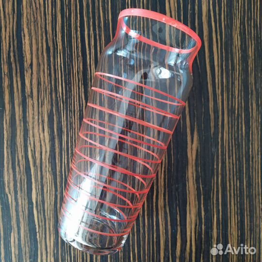 Штоф и стопки Городница. Вазы: фарфор и стекло