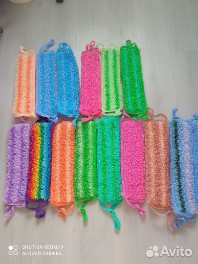 Мочалка ручной работы