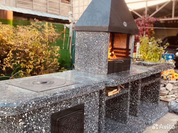 Мангал без кирпича