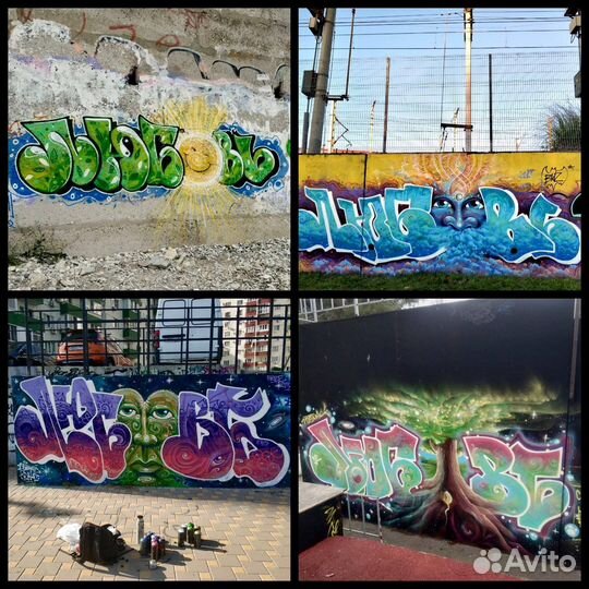 Граффити арт художественное оформление