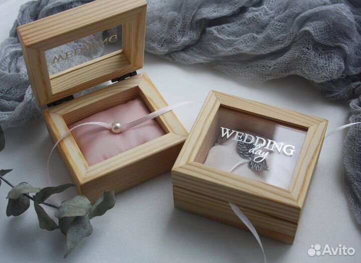 Свадебная шкатулка для колец