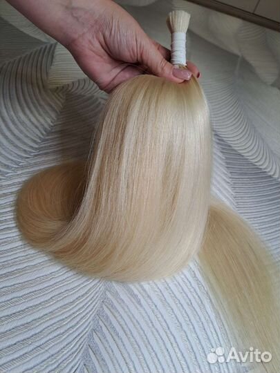 Блонд 80см. Люкс