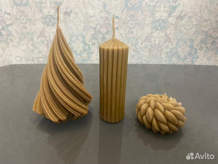 Свечи восковые натуральные