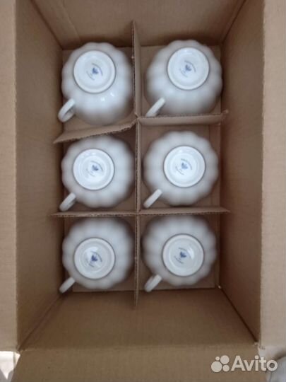 Чайный фарфоровый сервиз