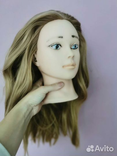 Манекен голова для причесок