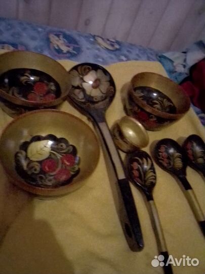 Деревянные ложки СССР