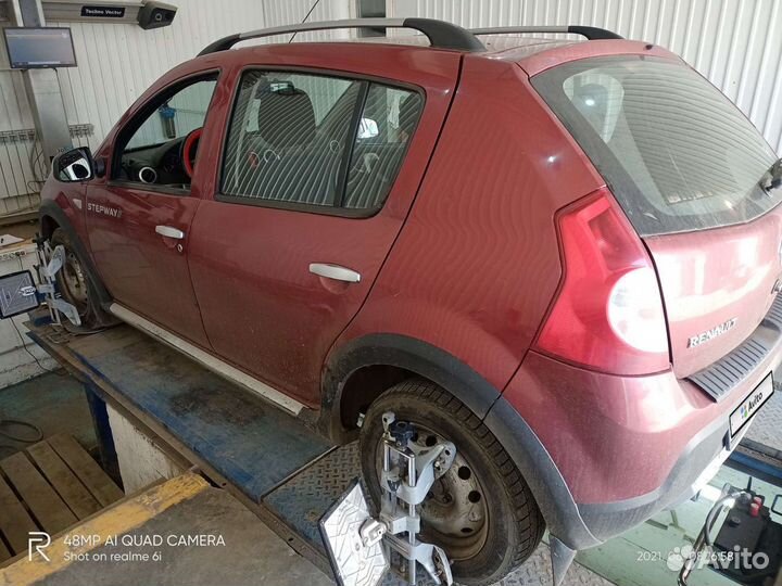 Renault Sandero Stepway 1.6 МТ, 2012, 164 000 км