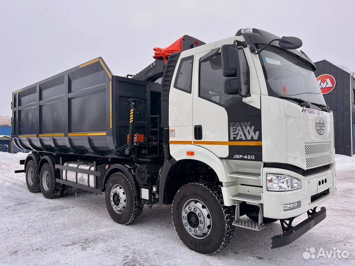 FAW J6 CA3310 с КМУ, 2023