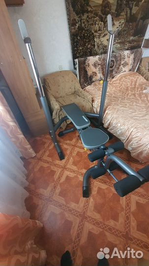 Силовая скамья со стойками Torneo