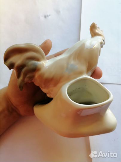 Салфетница Карандашница Петух СССР Городница