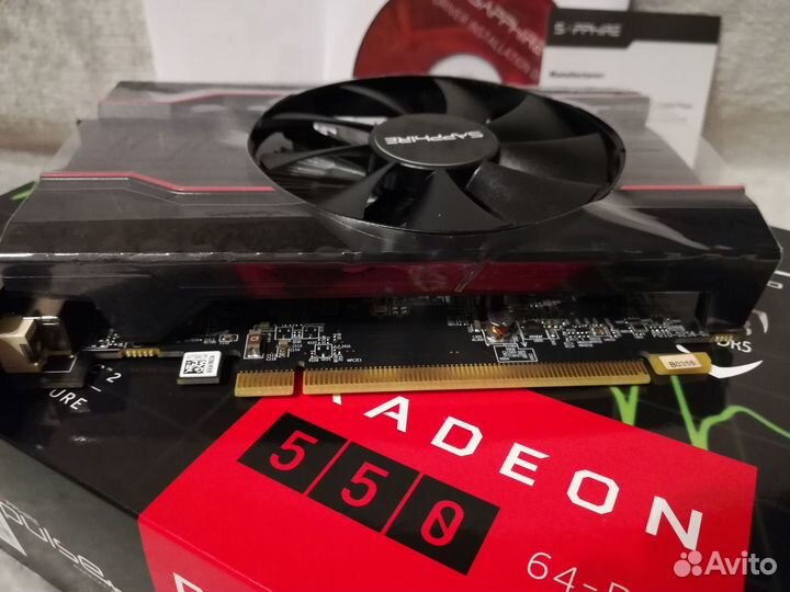 Новая sapphire RX550