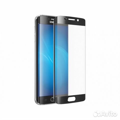 3D Защитное стекло samsung S6 Edge+ (G928) Black