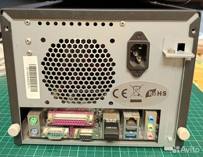 Компьютер Mini ITX Celeron J1800 / ram 8Gb / wi-fi