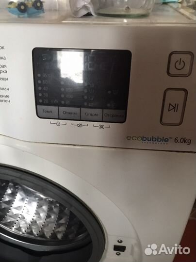 Стиральная машинка samsung eco bubble на 6кг
