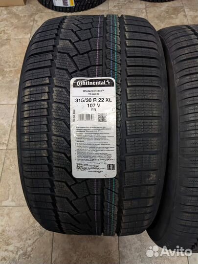 Continental ContiWinterContact TS 860S 285/35 R22 и 315/30 R22