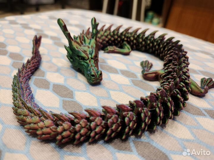 Игрушка дракон подвижная