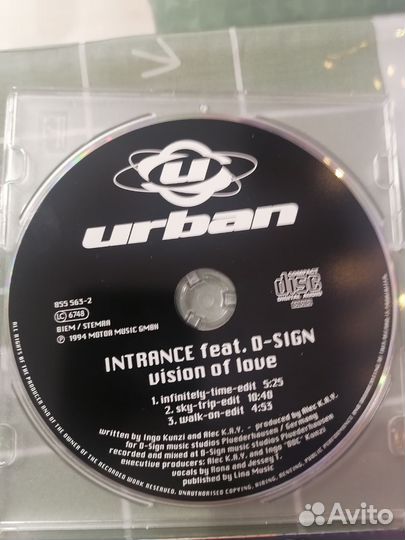 Сд IN Trance-Visions Of Love (Maxi Single)