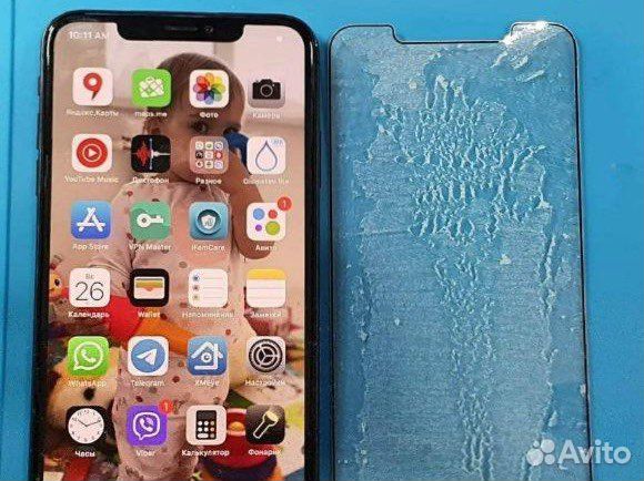 Переклейка стекла дисплея iPhone,samsung и др