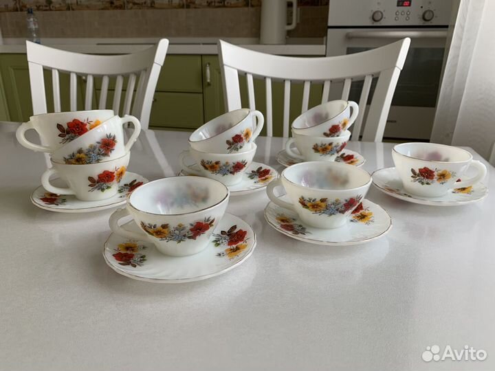 Набор столовой посуды (аркопал) чайный сервиз