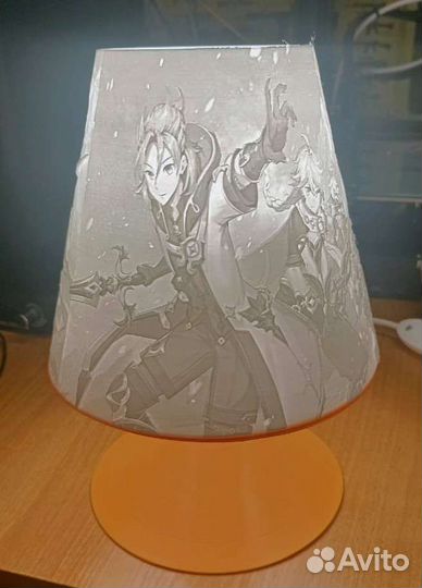 Лампа настольная (Литофания)