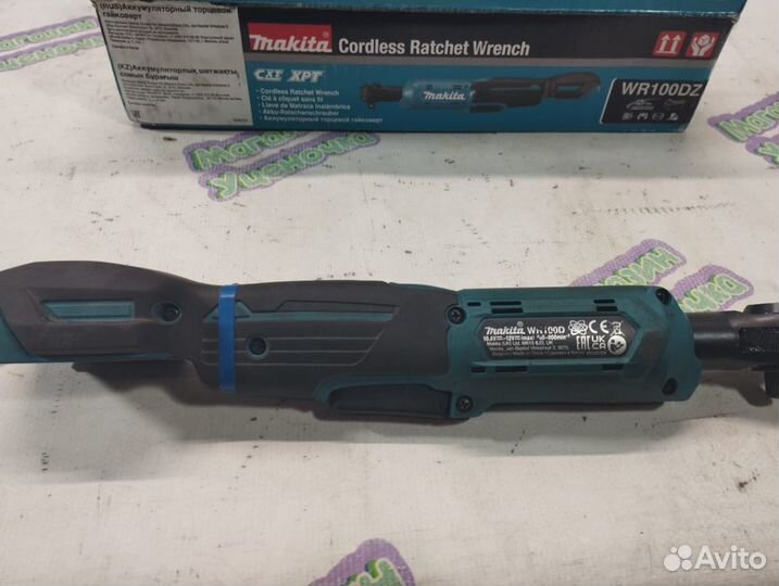 Угловой гайковерт Makita CXT 12 В WR100DZ