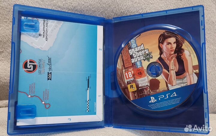 Диск Gta 5 ps4