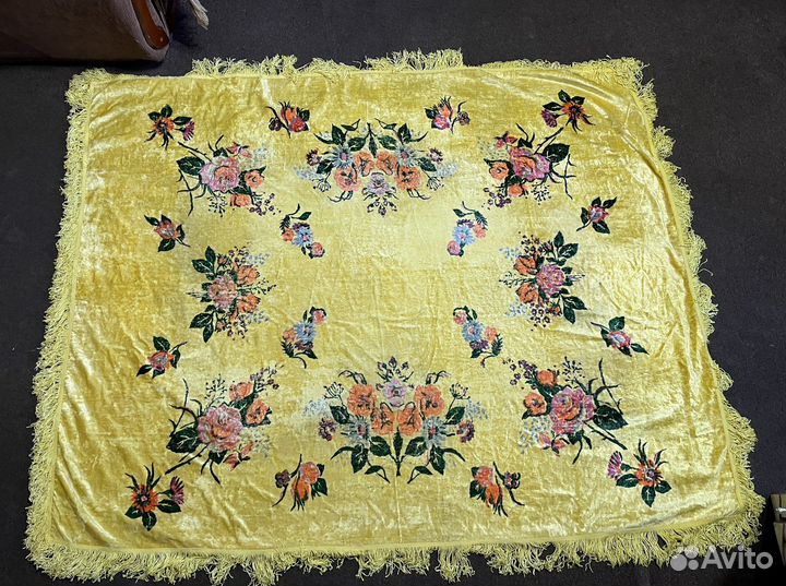 Скатерть плюш СССР