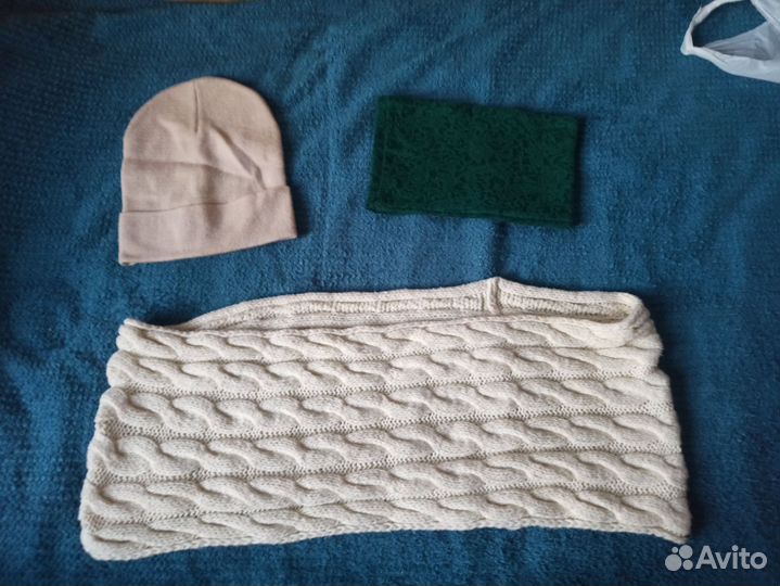 Шапка, снуд, манишка