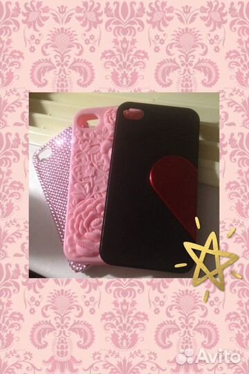 Чехлы, зарядники на айфон 4s