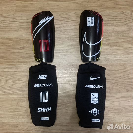 Футбольные щитки nike neymar