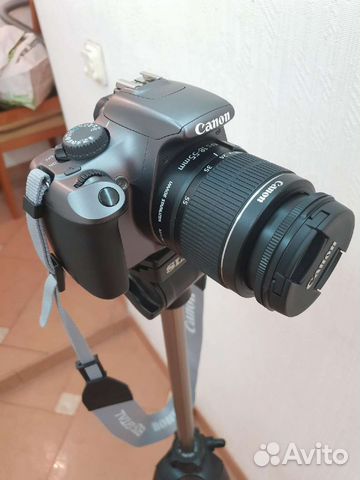 Зеркальный фотоаппарат canon 1100d