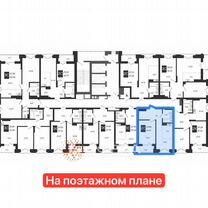 1-к. квартира, 38 м², 11/26 эт.