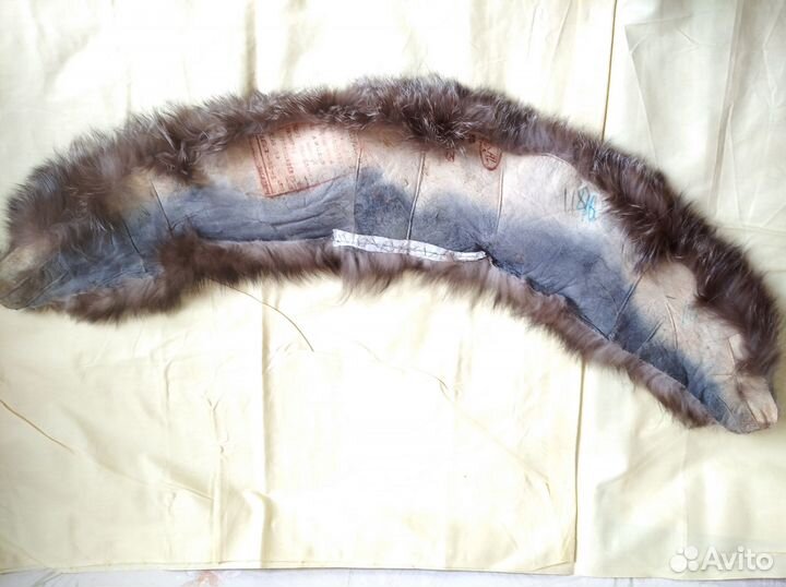 Воротник из чернобурки