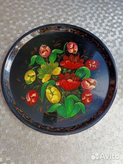 Поднос металлический