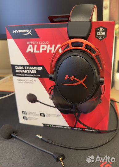 Игровые наушники HyperX Cloud Alpha