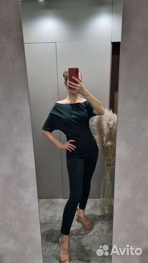 Комбинезон женский зеленый S