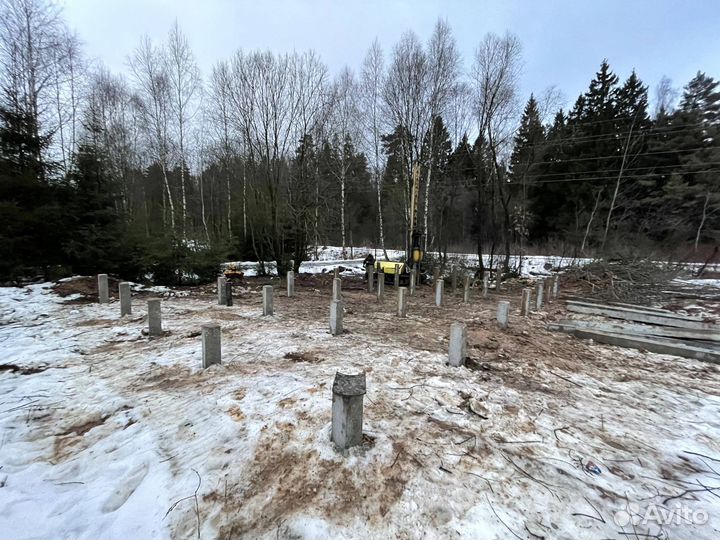 Жб сваи для фундамента с установкой