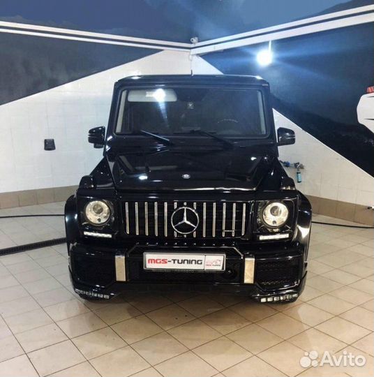 Бампер + решетка Mercedes G-class w463