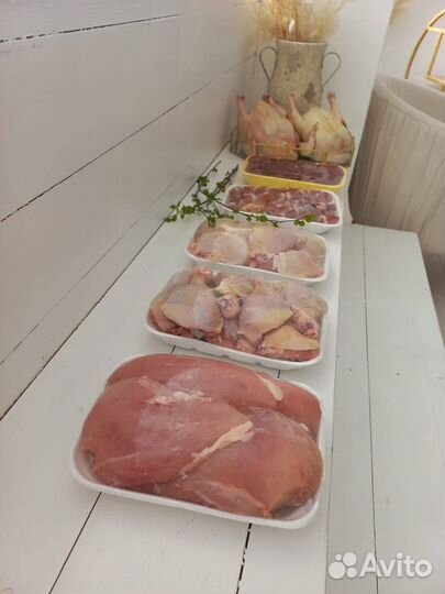 Мясо домашнего бройлера