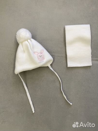 Комплект шапка, шарф