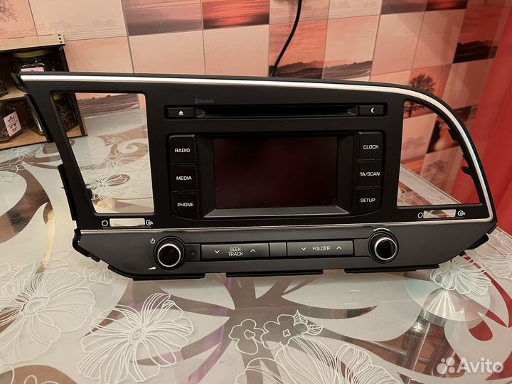 Штатная магнитола Hyunday Elantra 6 AD