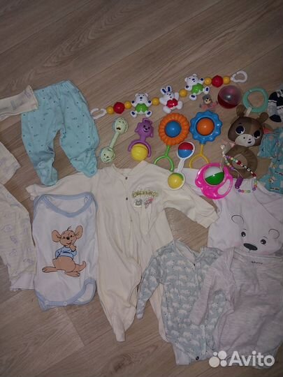 Вещи для новорожденного мальчика пакетом