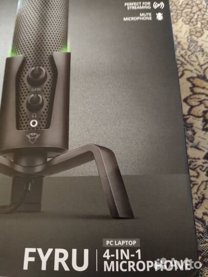 Микрофон trust GXT 258 fyru