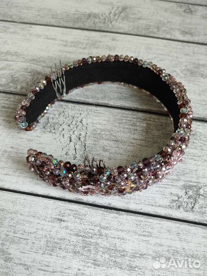 Ободок для волос ручной работы