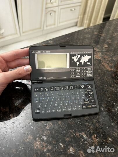 Электронная записная книжка citizen diary RX-3200