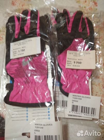 Перчатки женские для бега asics